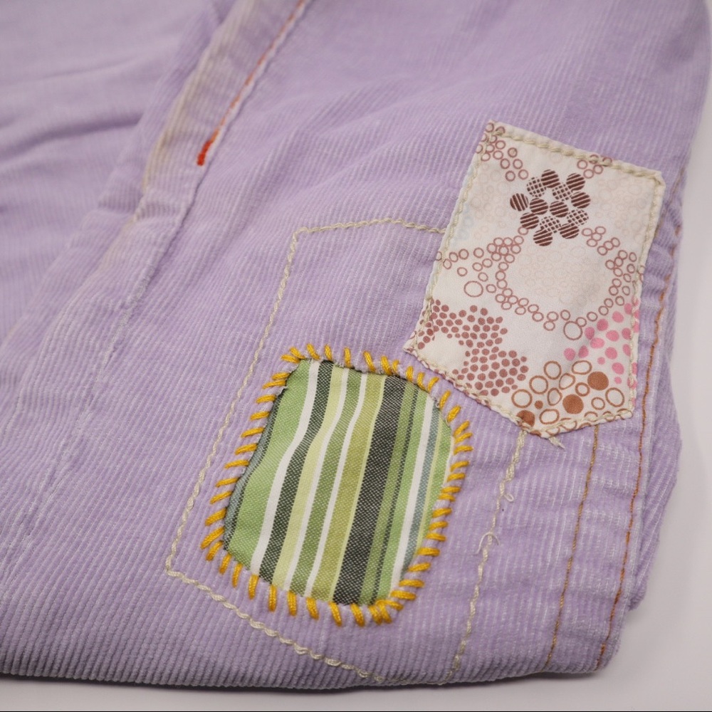 NWT TRUE RELIGION Woodstock Corduroy lavender pant - Picture 8 of 15